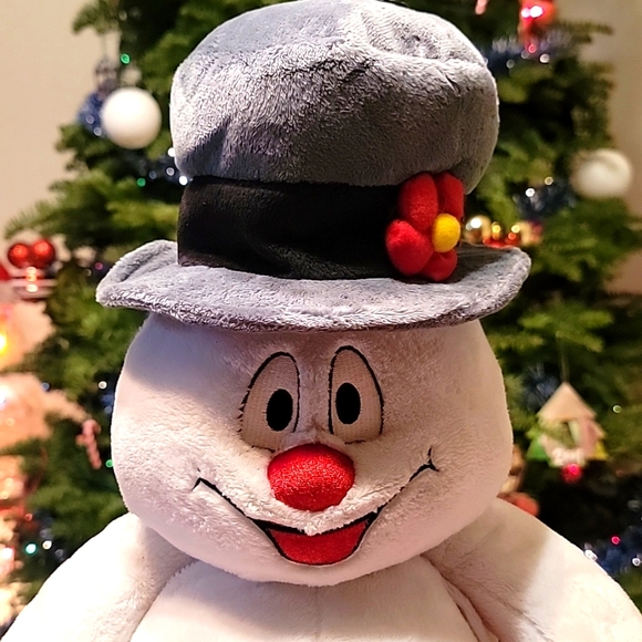 Frosty the Snowman 19” Build A Bear Workshop Stuffed Christmas plush - Picture 3 of 5
